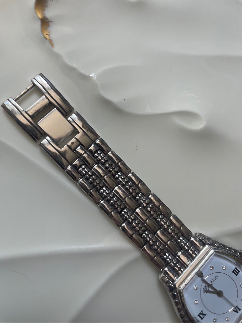 ♥️ Brighton Women's Silver Roman Numeral Watch - Picture 7 of 11